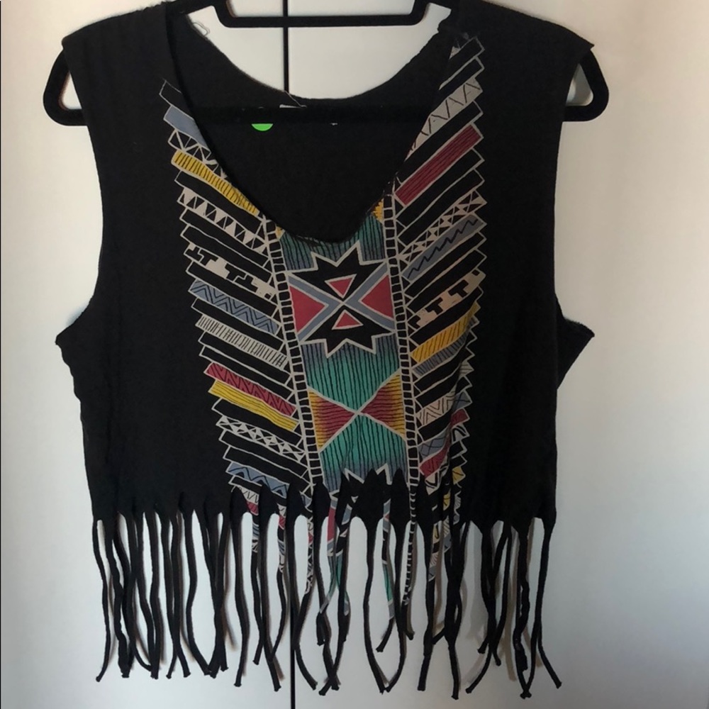 Tribal Festival Crop Tank